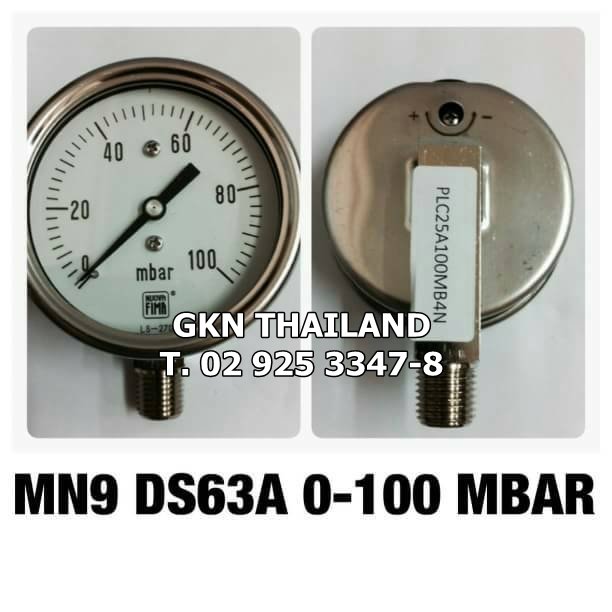 Pressure Gauge Nuova Fima 0-100 MBAR
